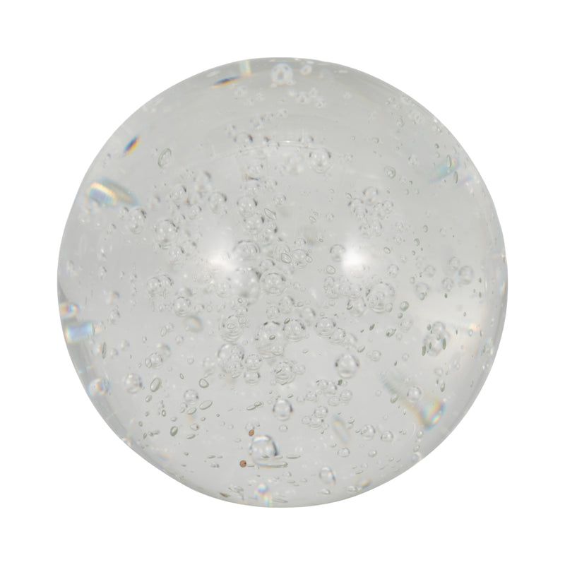 Crystal Ball 3", Clear