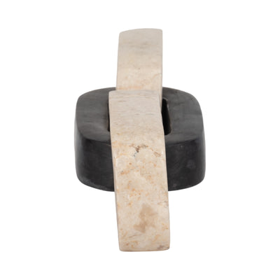 11" 3-link Onyx Marble Chain, Beige