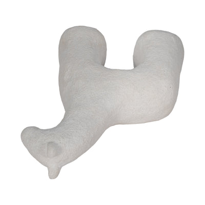 9" Textured Horse, White