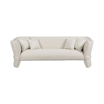 97" Preito Sofa, Ivory/beige