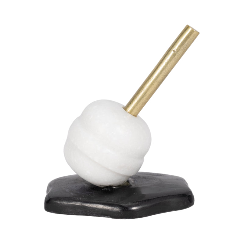 Marble, 6" Melted Lollipop, Multi