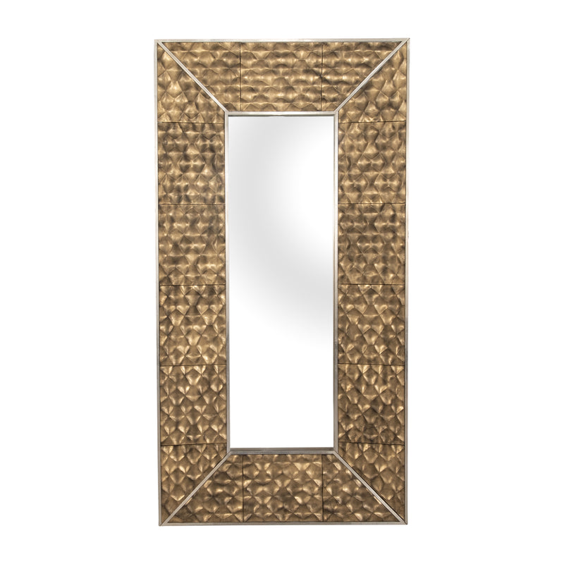 47x94, GOLD SCALES MIRROR