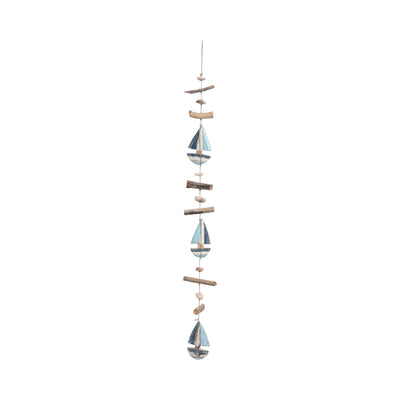 DRIFTWOOD, 39"L BOAT HANGINGS, MULTI