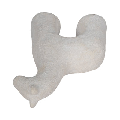 6" Textured Horse, White