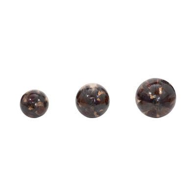 METAL, S/3 4/5/6" GALAXY ORBS, MULTI