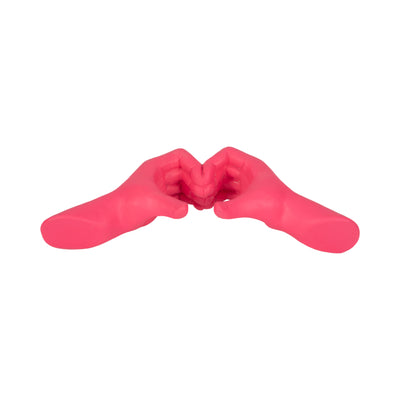 15" Heart Hands, Pink