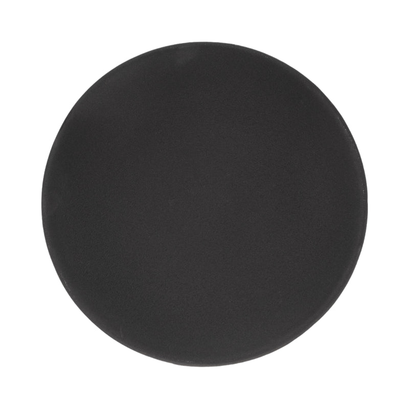 11" Textured Footed Bowl, Black