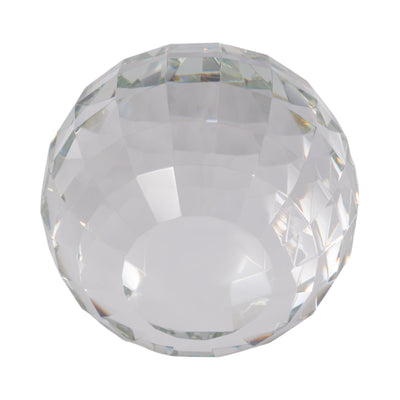 CRYSTAL 5" ORB, CLEAR