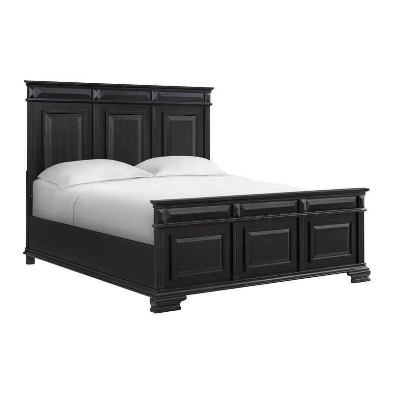 Bridgestone Queen Panel Bed in Black