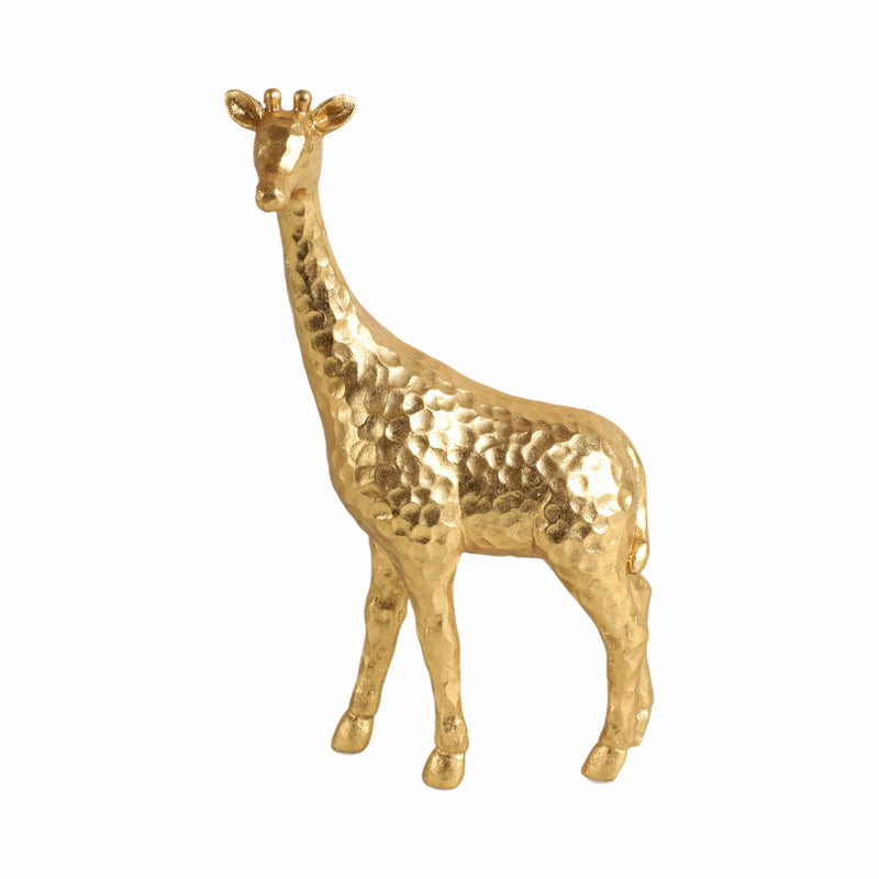 10" Standing Pretty Giraffe, Gold