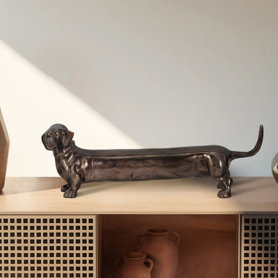 18" Cheviot Bronze Dog