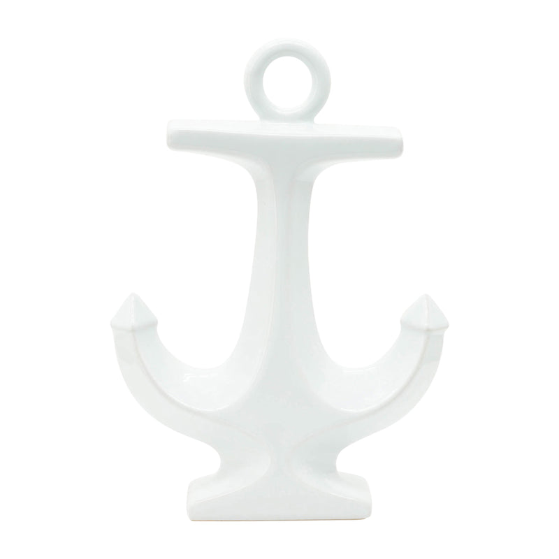 WHITE CERAMIC ANCHOR 10"