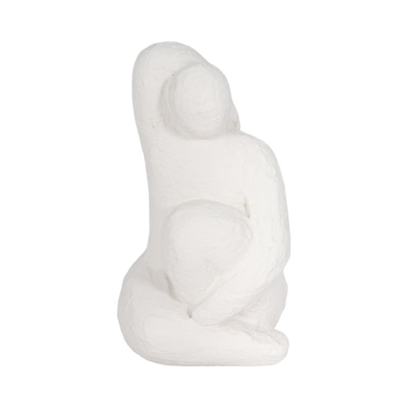 8" Raised Arm Posing Figure, White