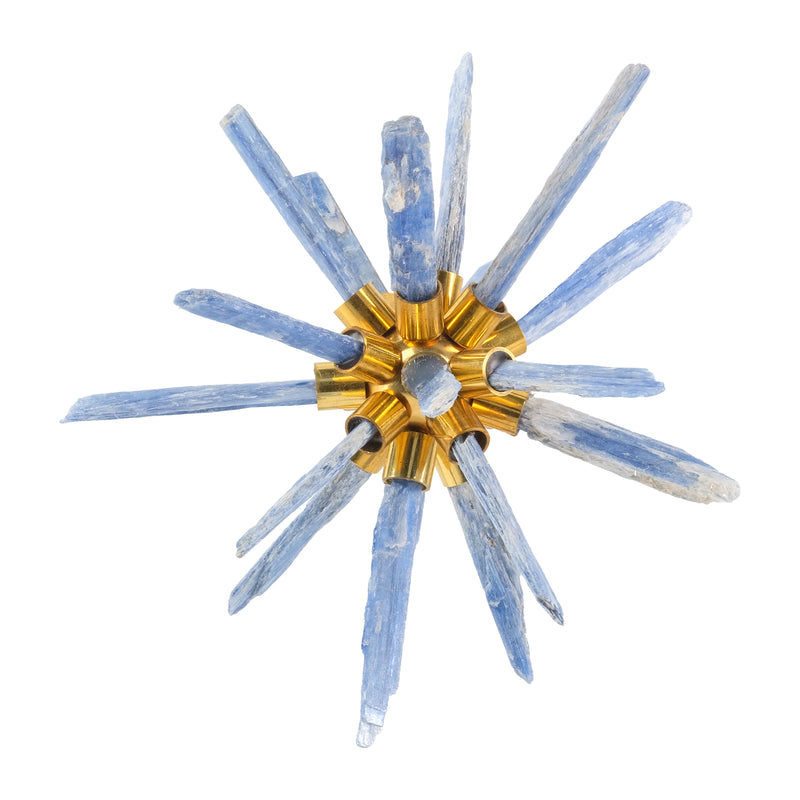 8" Fiona Small Blue Stone Starburst Statuary Kd