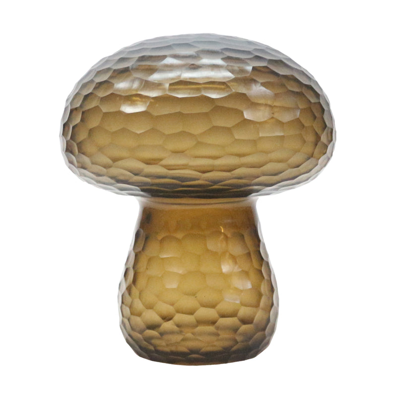 12" Limoge Small Glass Mushroom