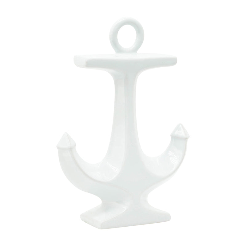 WHITE CERAMIC ANCHOR 10"