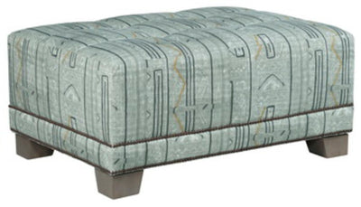 Biscuit Tufted Cocktail Ottoman