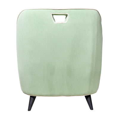 TWO-TONED ACCENT CHAIR - GREEN KD