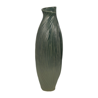 Rubpert Large Green Floor Vase