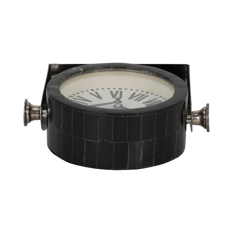 METAL TABLE CLOCK 6&