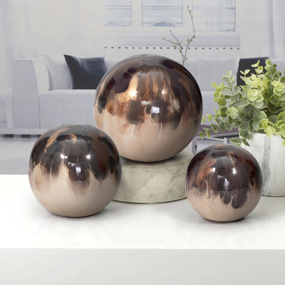 METAL, S/3 4/5/6" GALAXY ORBS, MULTI