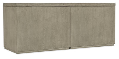 Linville Falls 72" Credenza with Two Open Desk Cabinets