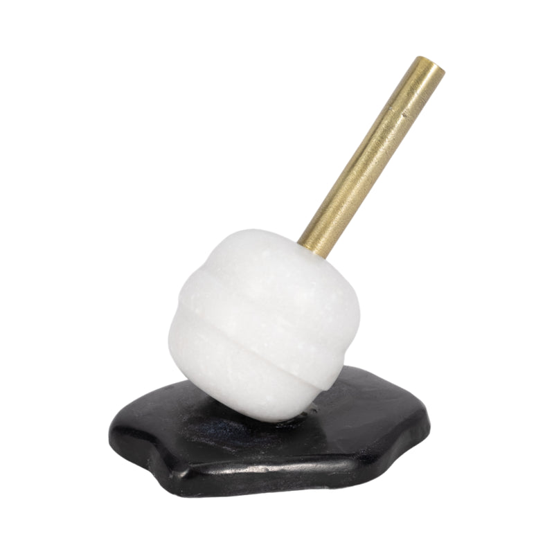 Marble, 6" Melted Lollipop, Multi