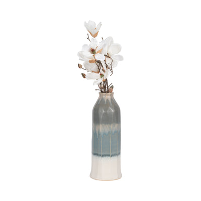 16" Estella Small Blue Vase