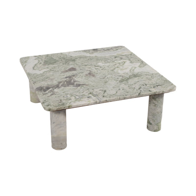 MARBLE, 35" COFFEE TABLE, GREEN KD