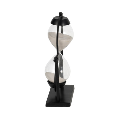 11"h Black Metal Sandtimer