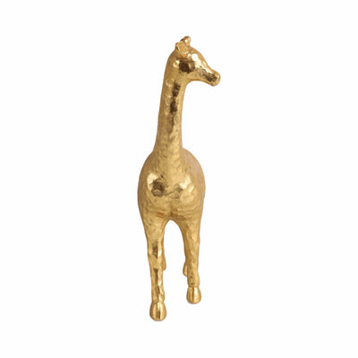 10" Standing Pretty Giraffe, Gold