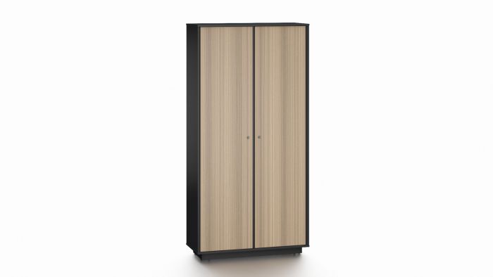 Bordo High Cabinet - Brown & Black