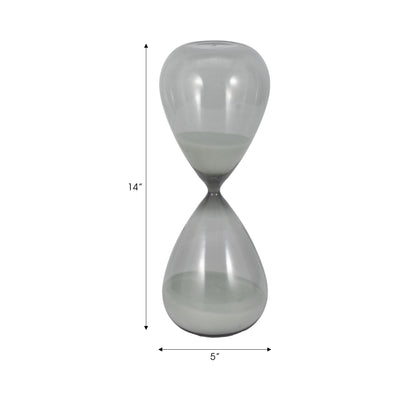 14" Giza Small Grey Hourglass