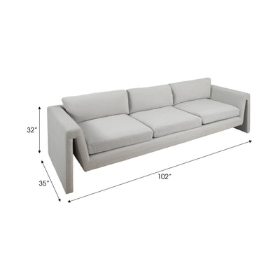 104" Larsson Sofa, Gray