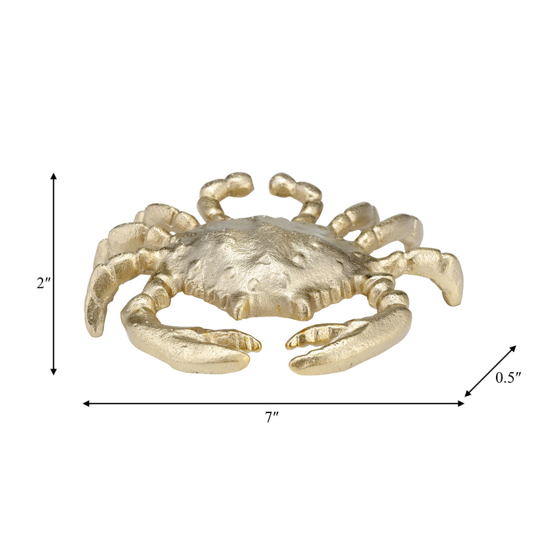 METAL, 7", CRAB DECO,CHAMPAGNE