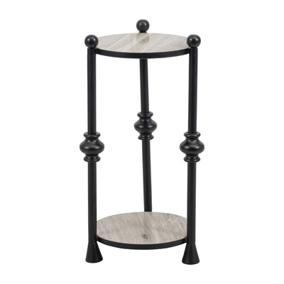 Metal, 26" Elliot Cocktail Table, Black, K/d