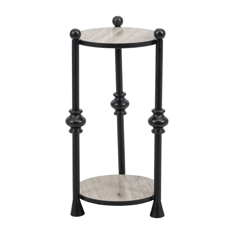 Metal, 26" Elliot Cocktail Table, Black, K/d