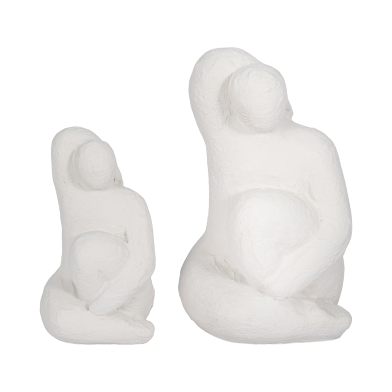 8" Raised Arm Posing Figure, White