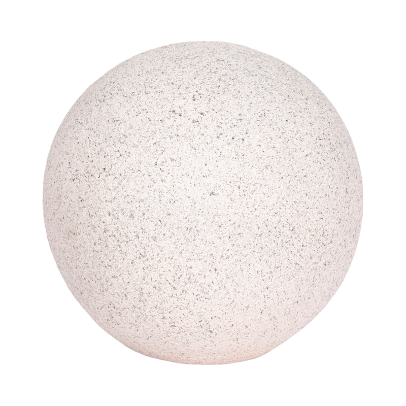 Resin, 11" Solar Orb, Grey