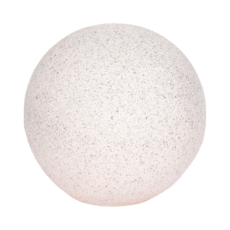 Resin, 11" Solar Orb, Grey