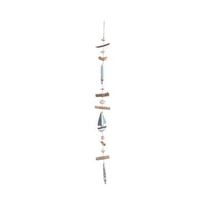 DRIFTWOOD, 39"L BOAT HANGINGS, MULTI