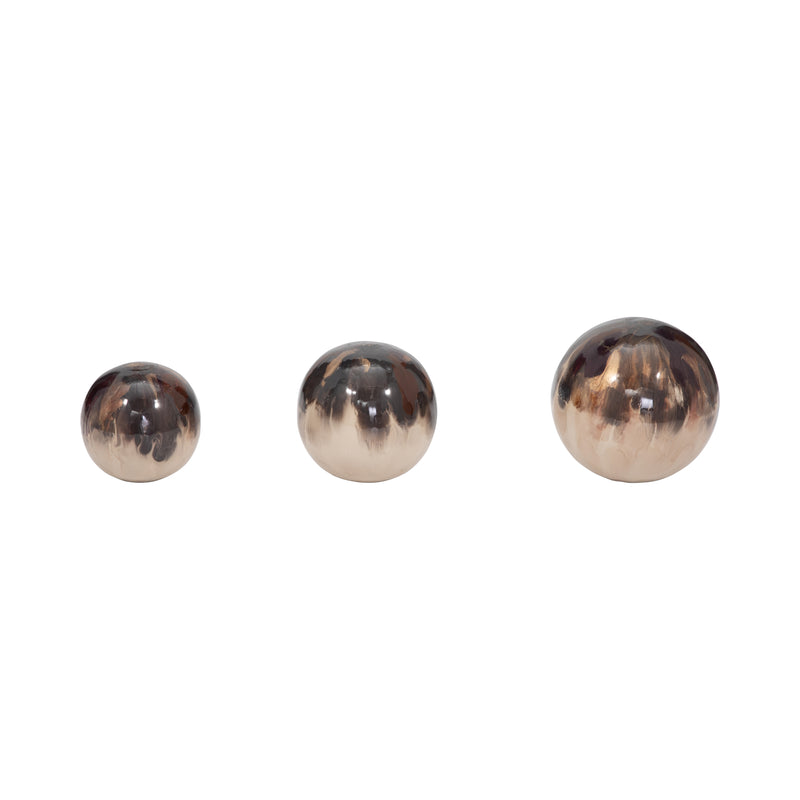 METAL, S/3 4/5/6" GALAXY ORBS, MULTI