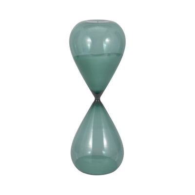 17" Bombora Large Teal Hourglass