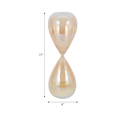 17" Midas Large Champagne Hourglass