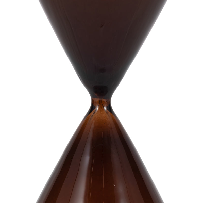 20" Darby Small Brown Hourglass