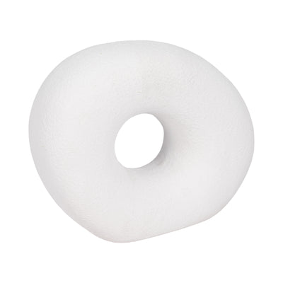 10" Textured Open Cut-out Slanted Circle Object, W