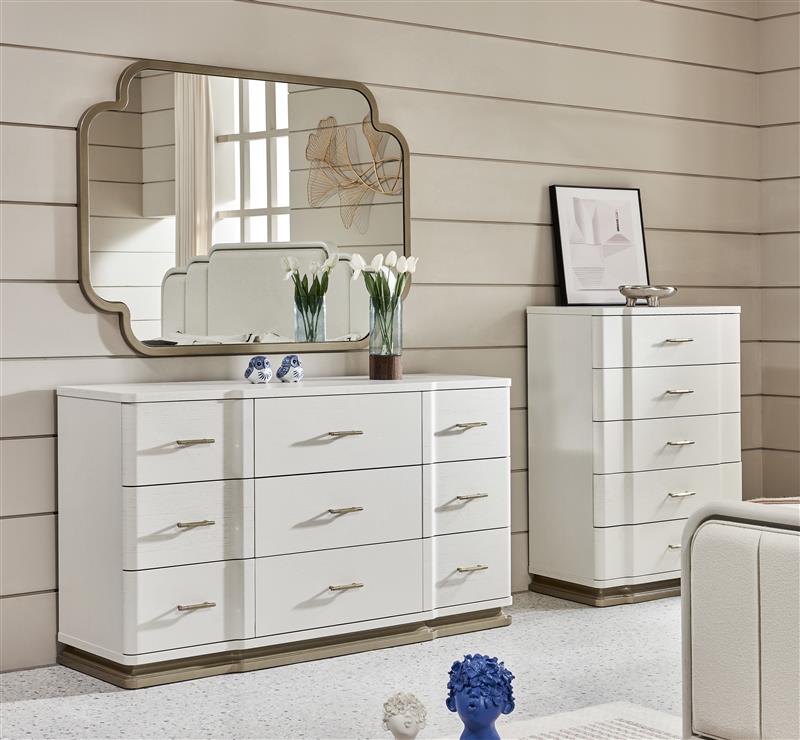 Timeless Tranquility White Dresser Table