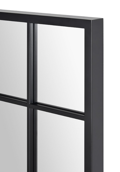 Quadrant Metal Frame Mirror, matt finishing