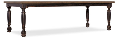 Americana Leg Dining Table with 1-22in Leaf