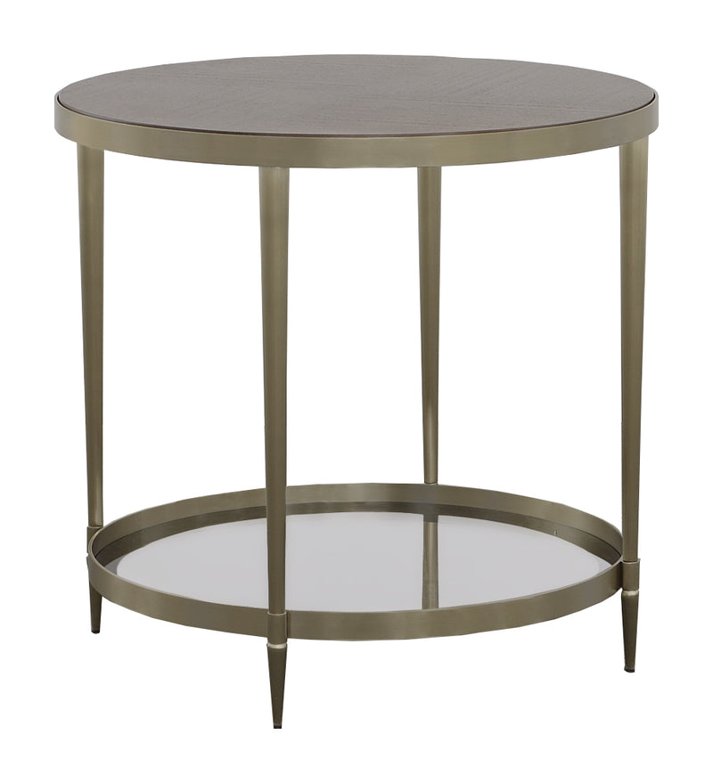 Libby Langdon Marlowe Tiered Round End Table - M308-ET